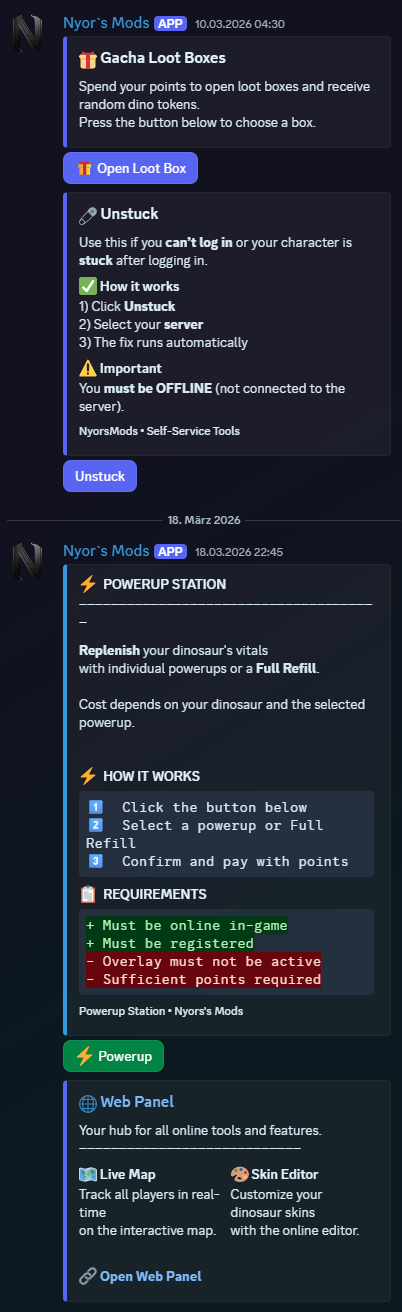 Bot Commands
