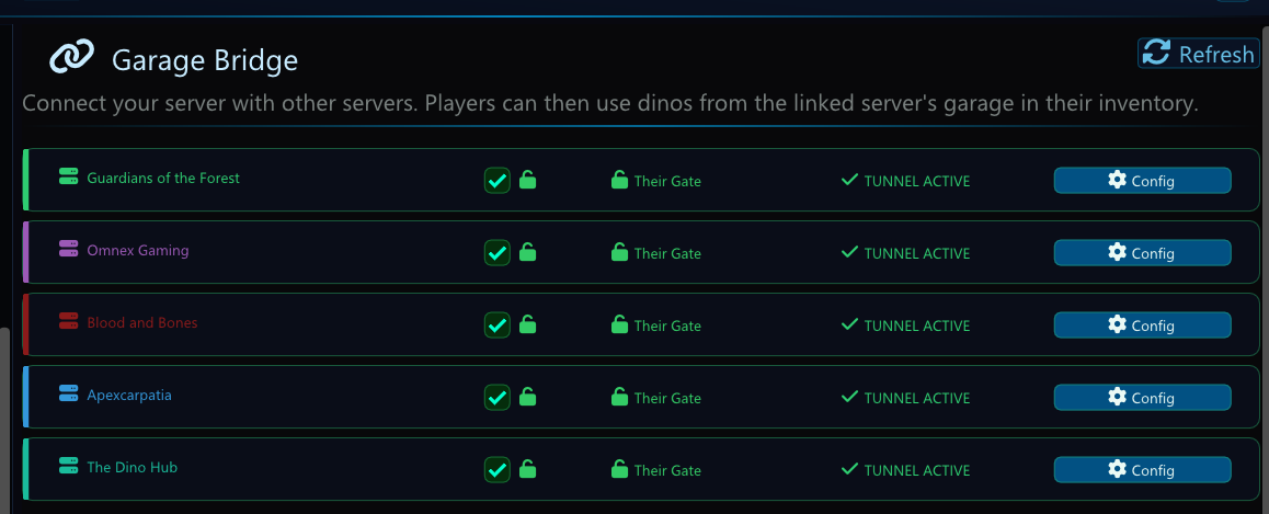 Server Link System